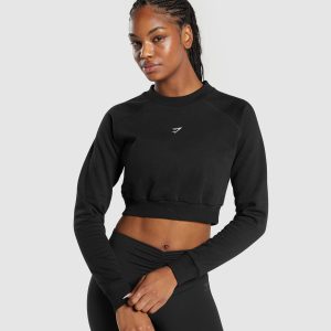 Training Fleece Cropped Sweatshirt