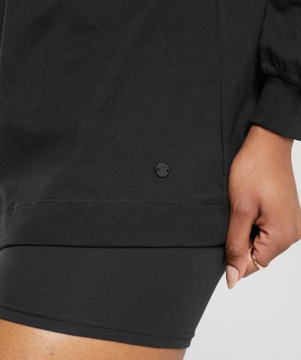 Cotton Oversized Long Sleeve Top - Image 6