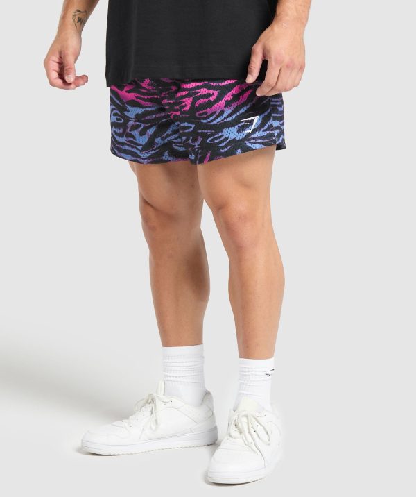 Printed Mesh 5" Shorts - Image 2