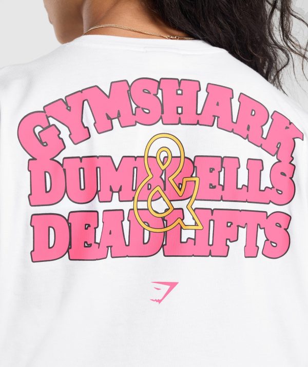 Dumbells & Deadlifts Oversized T-Shirt - Image 6