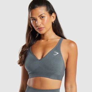 Vital Seamless V Neck Sports Bra