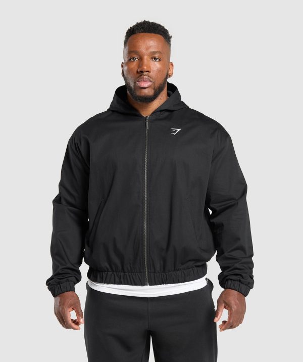 Oversized Hooded Jacket
