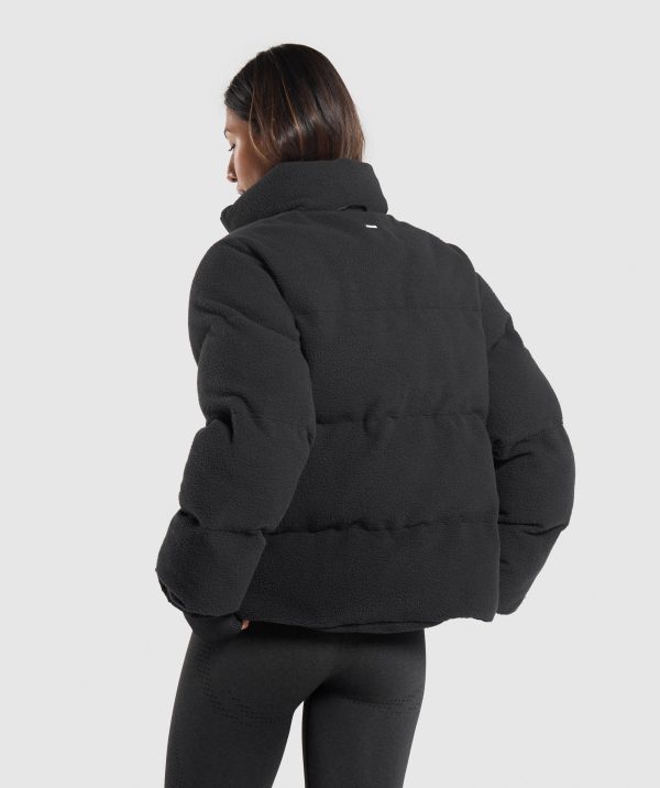 Sherpa Puffer Jacket - Image 2