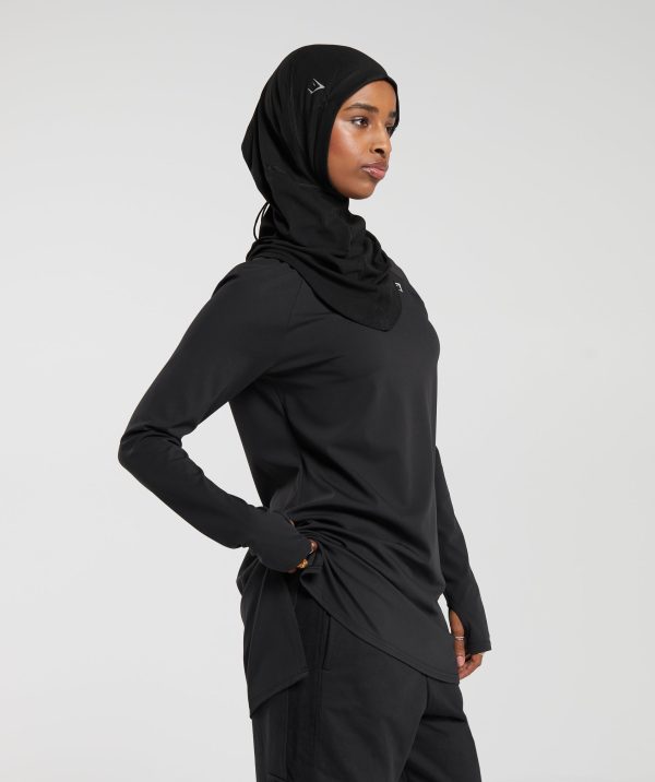 Long Line Long Sleeve Top - Image 3