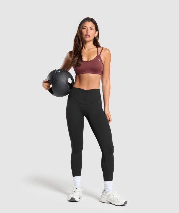Strap Feature Sports Bra - Image 4