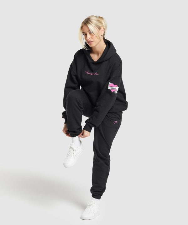 Tattoo Oversized Hoodie - Image 4