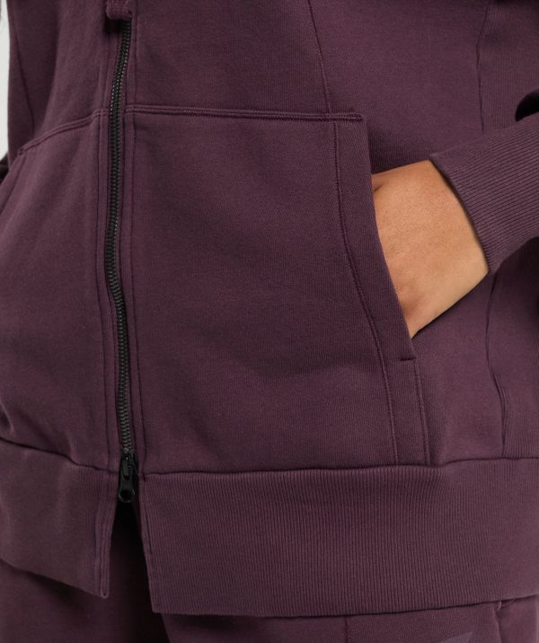 Power Oversized Zip Hoodie - Image 6