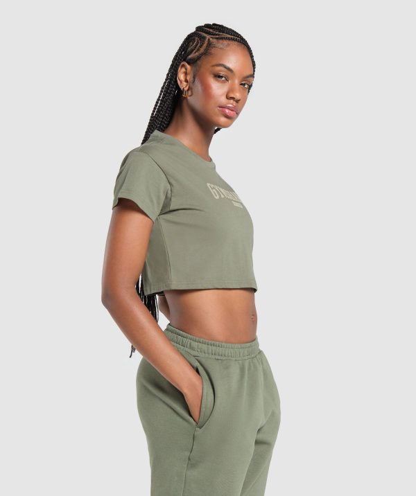 Collegiate Lifestyle Crop Top - Image 3
