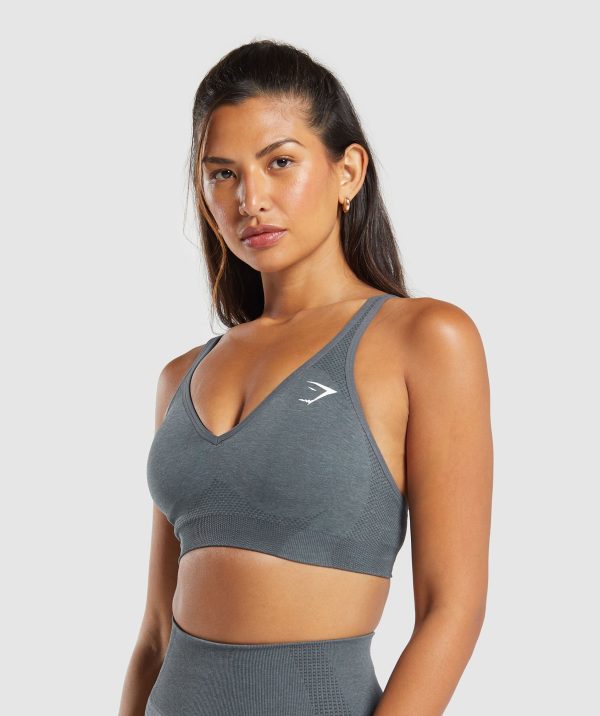 Vital Seamless V Neck Sports Bra - Image 3