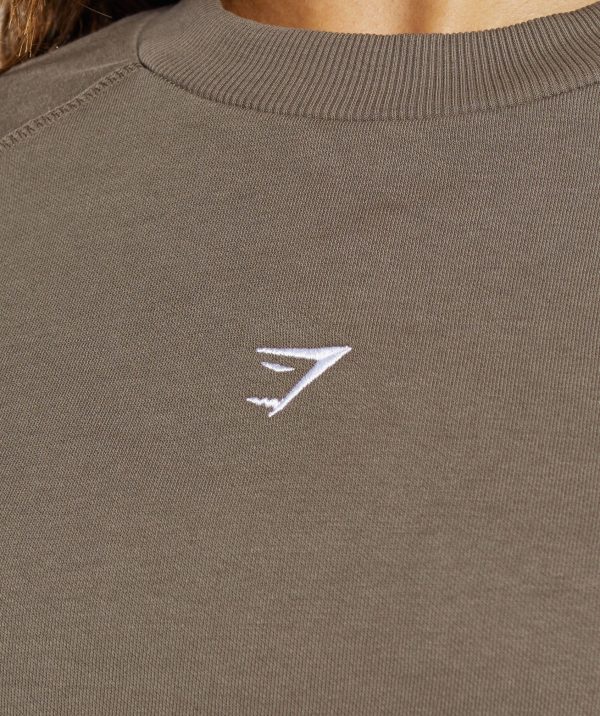 Training Fleece Cropped Sweatshirt - Image 5