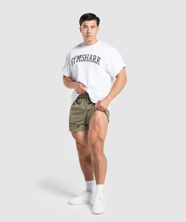 Workout Gear Mesh 5" Shorts - Image 4