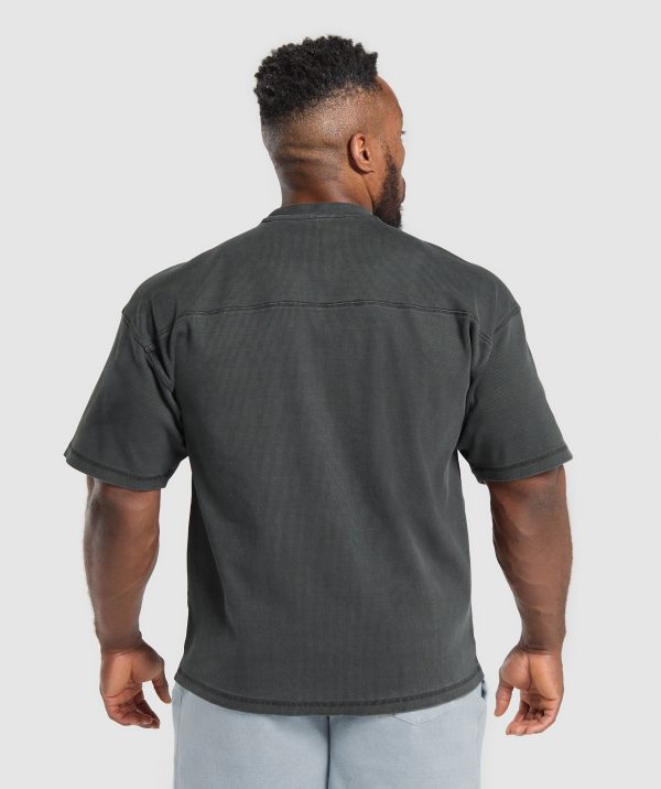 Heavyweight Rib Short Sleeve Crew - Image 2