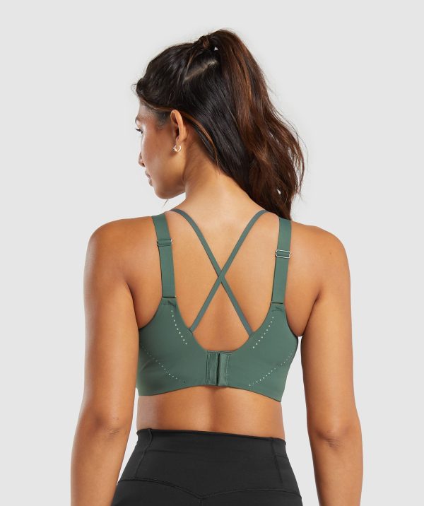 Longline Crossback Sports Bra - Image 2