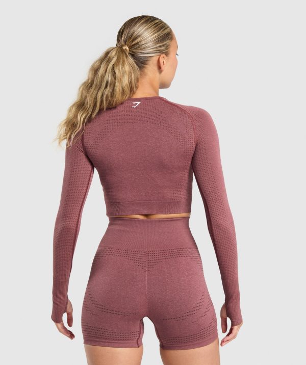 Vital Seamless Crop Top - Image 2