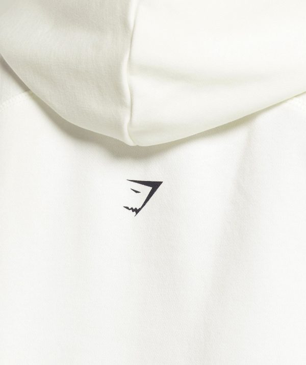 Care Label Graphic Brushed Hoodie - Image 6