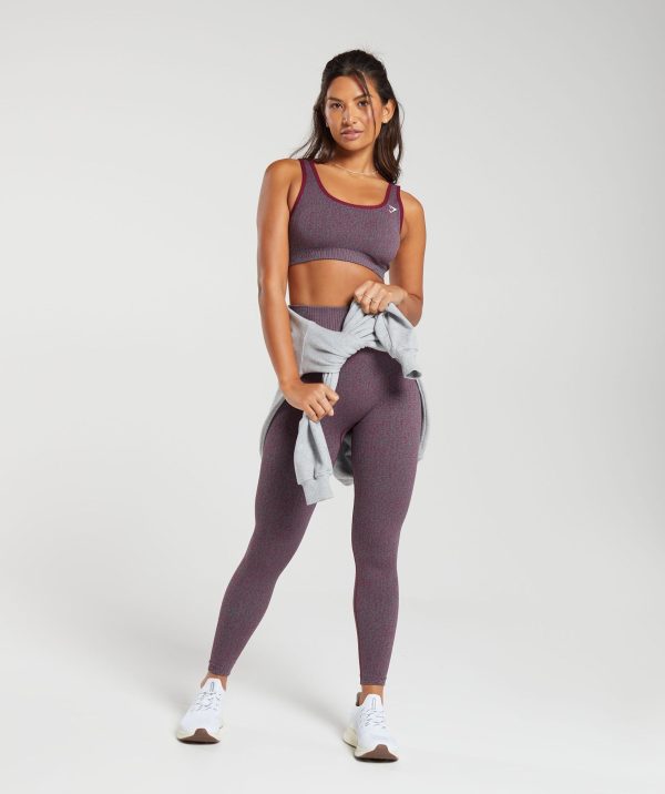 Marl Seamless Leggings - Image 4