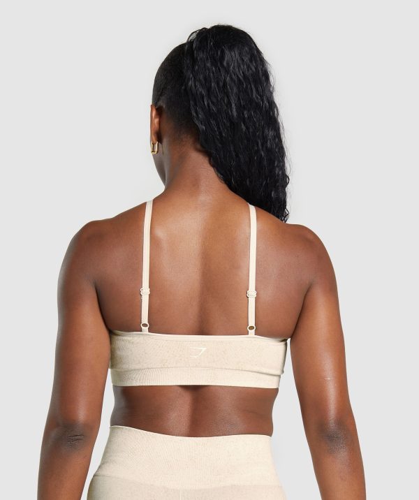 Adapt Fleck Seamless Halterneck Bralette - Image 3