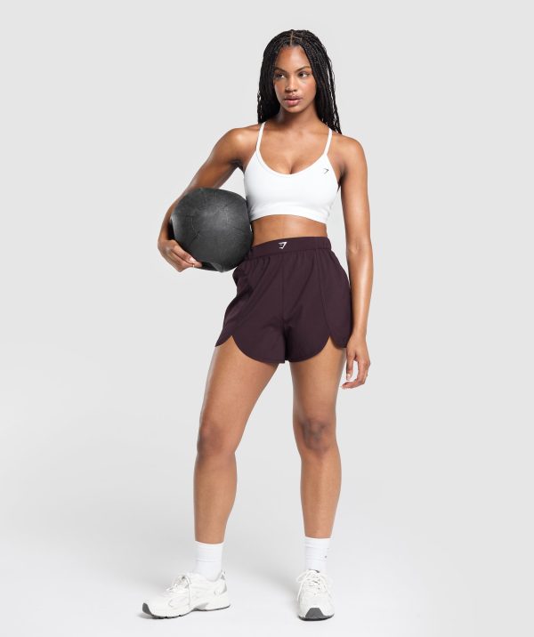Scallop Hem Shaped Shorts - Image 2