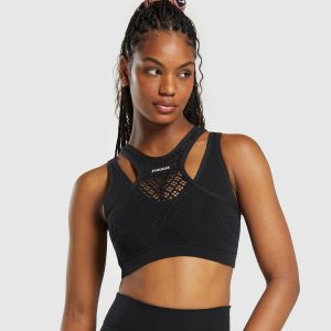 Warp Knit Gradient Bra