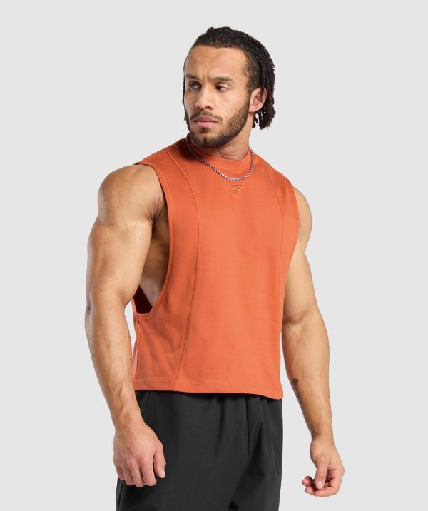 Premium Lifting Boxy Cut Off Tank - Image 3