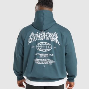 Metal Lifting Graphic Hoodie