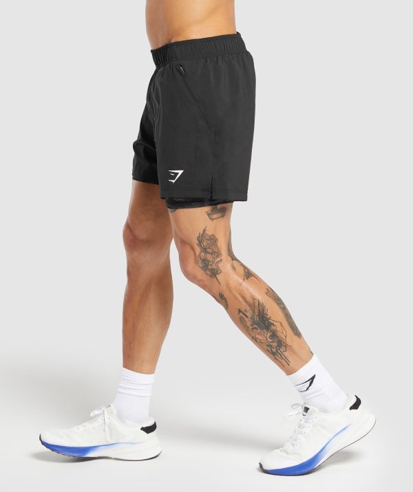 Sport  5" 2 in 1 Shorts - Image 3