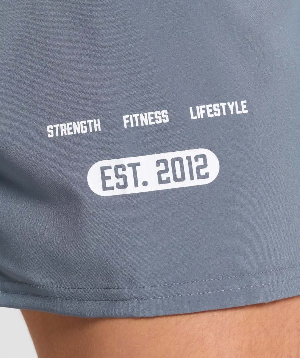 Fitness Graphic Shorts - Image 5