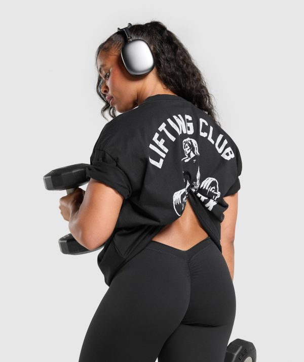 Script Graphic Oversized T-Shirt - Image 5