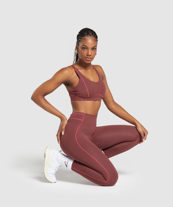 Stitch Feature Leggings - Image 4