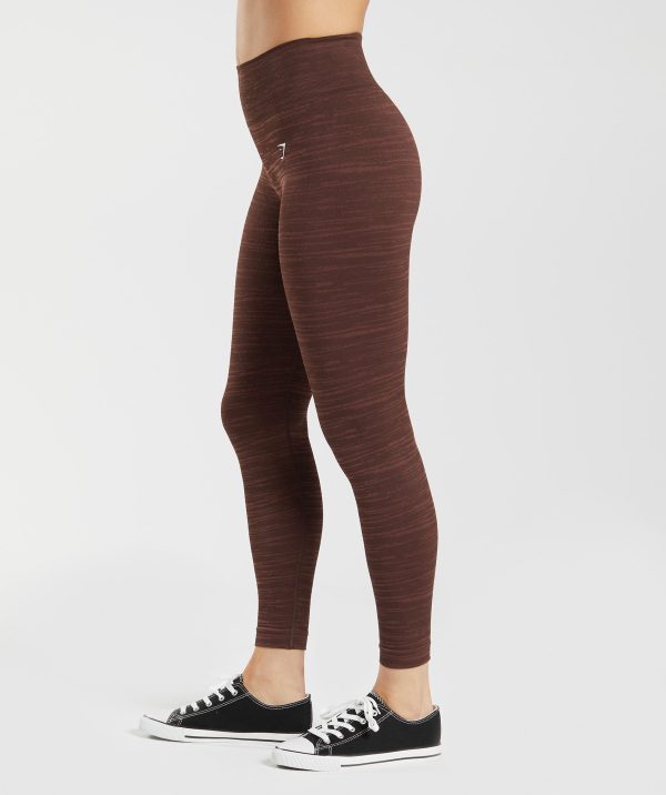 Adapt Marl Seamless Leggings - Image 3
