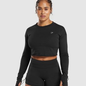Lifting Long Sleeve Crop Top