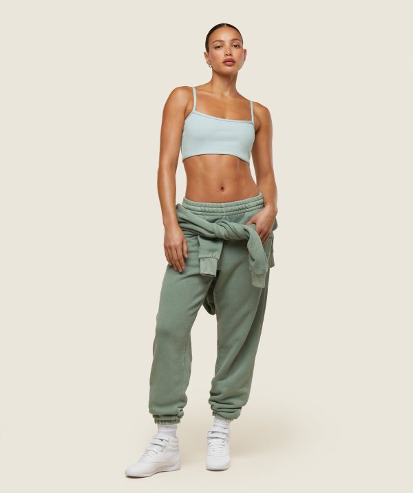everywear Ribbed Bandeau Bra - Image 2