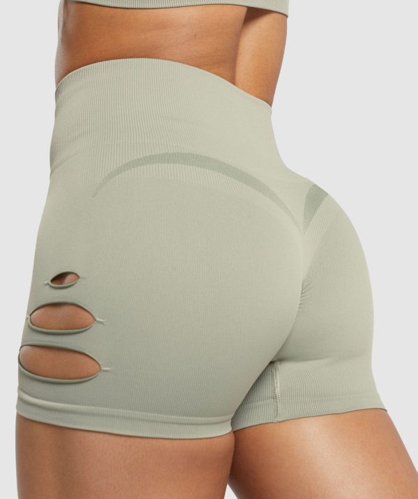 Gains Seamless Ripped Shorts - Image 6
