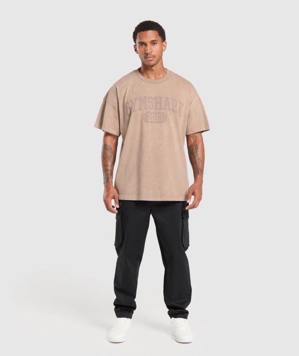 Collegiate Shadow Washed T-Shirt - Image 4