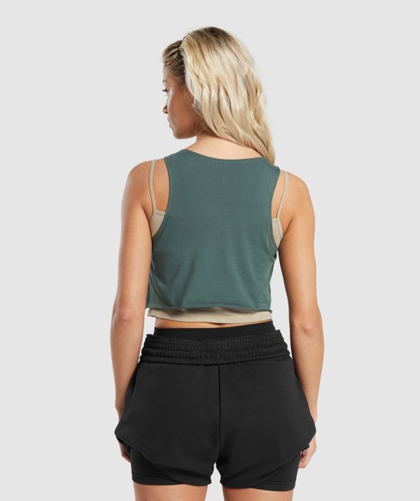 Lifting 2 In 1 Crop Tank - Image 2