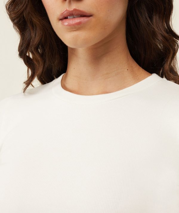 everywear Ribbed Tee - Image 6