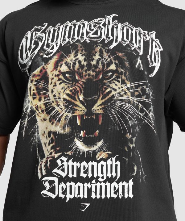 Strength Department Animal Oversized T-Shirt - Image 7