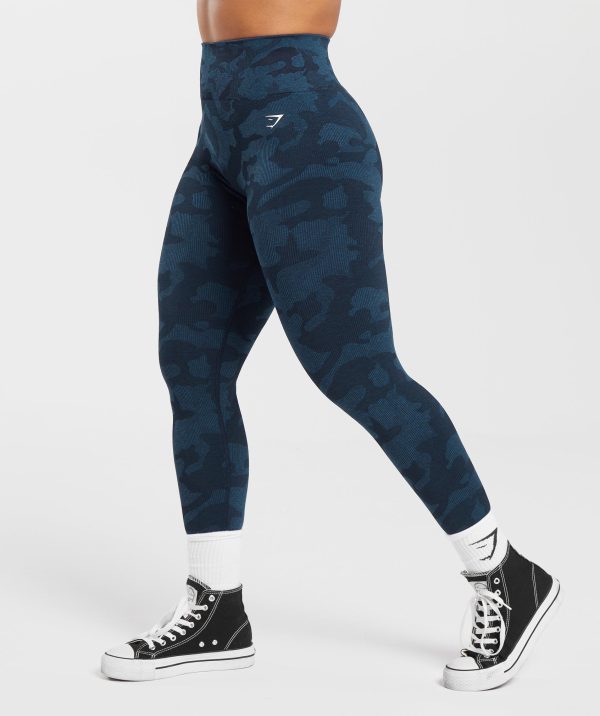 Adapt Camo Seamless Ribbed Leggings - Image 3