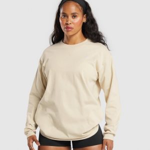 Heavyweight Cotton Long Sleeve Top