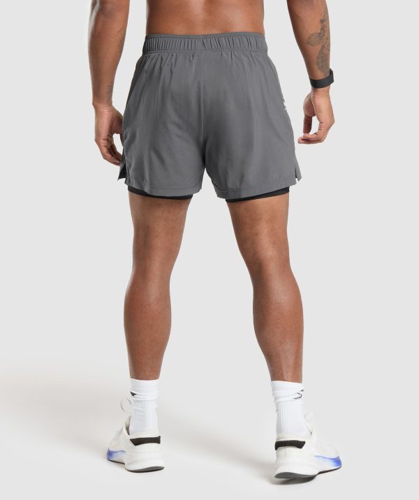Sport 5" 2 In 1 Shorts - Image 2