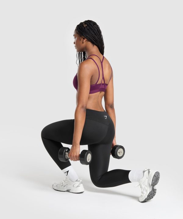 Strap Feature Sports Bra - Image 4