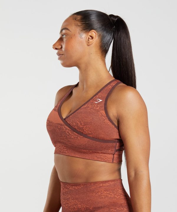 Adapt Camo Seamless Sports Bra - Image 3