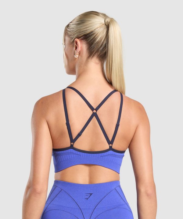 Apex Contrast Sports Bra - Image 2