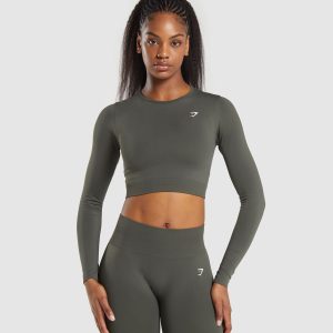 Everyday Seamless Long Sleeve Crop Top