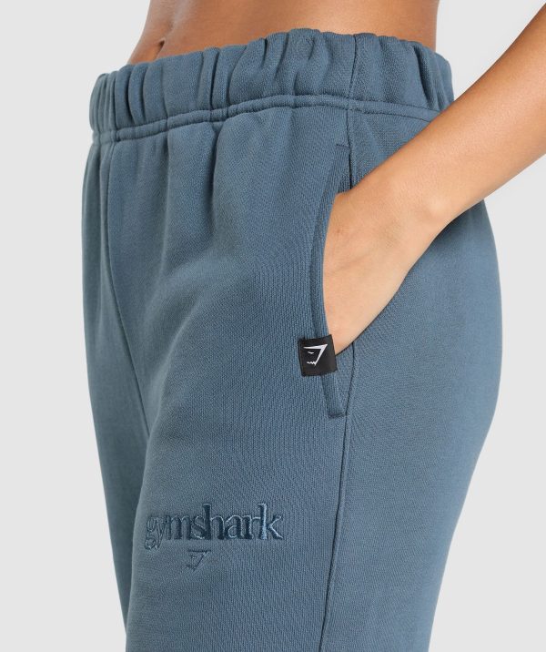 Embroidered Logo Oversized Joggers - Image 5