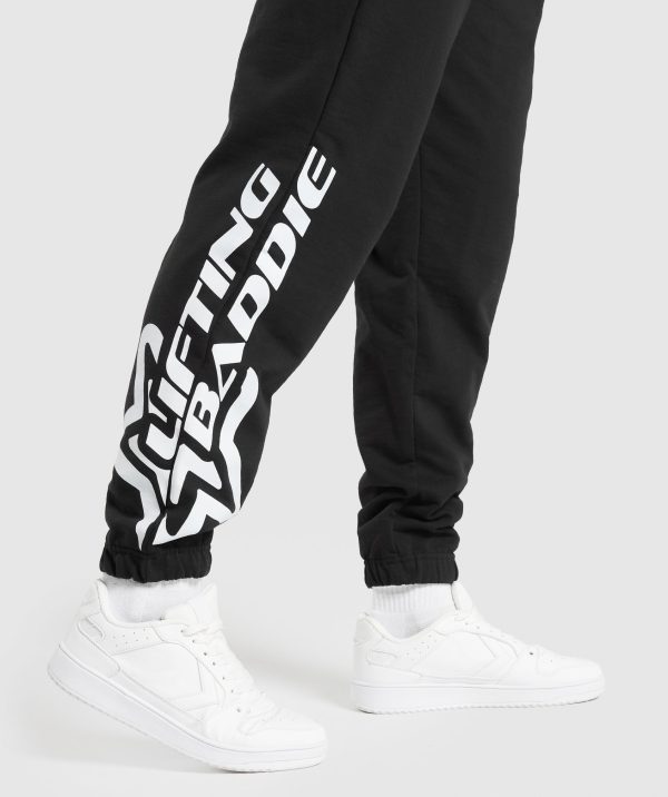 Lifting Baddie Graphic Joggers - Image 5