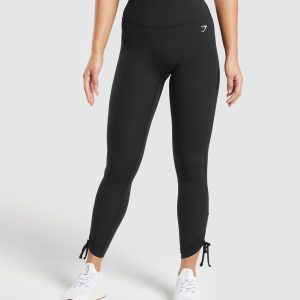 Ribbon Ankle Leggings