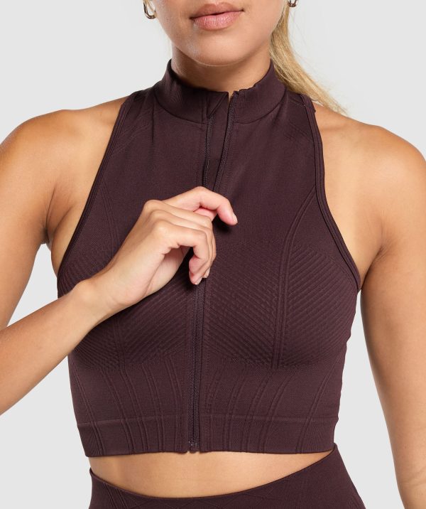 Corset Seamless Crop Tank - Image 6