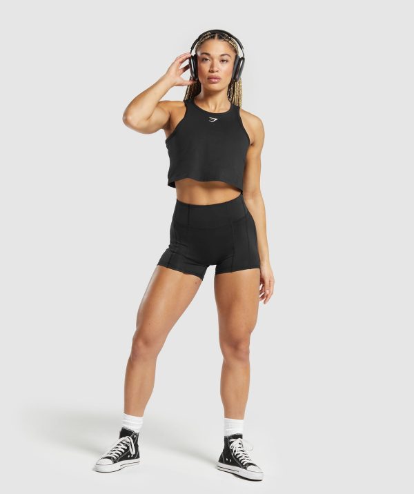 Lifting Essential Cotton Crop Tank - Image 4