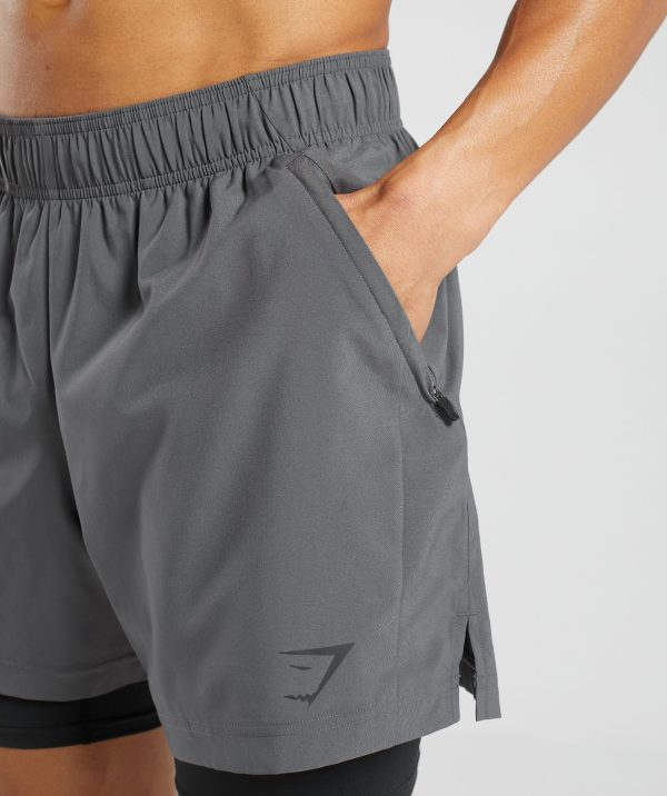 Sport 5" 2 in 1 Shorts - Image 5
